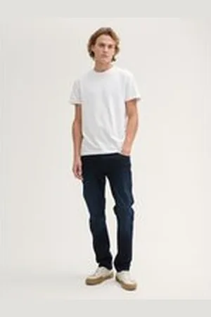 TOM TAILOR Herren TTPIERS Slim Jeans, blau, Uni, Gr. 30/34, baumwolle