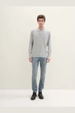 TOM TAILOR Herren TTJOSH Regular Slim Jeans, blau, Uni, Gr. 36/34, baumwolle