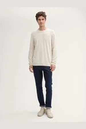 TOM TAILOR Herren TTMARVIN Straight Jeans, blau, Uni, Gr. 32/36, baumwolle