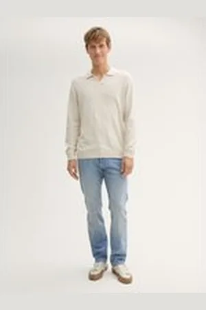 TOM TAILOR Herren TTMARVIN Straight Jeans, blau, Uni, Gr. 30/32, baumwolle