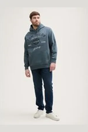TOM TAILOR Herren Plus Size - Regular Jeans, blau, Uni, Gr. 46/34, baumwolle