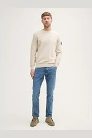 TOM TAILOR Herren TTJOSH Regular Slim Jeans FREEF!T®, blau, Uni, Gr. 33/32, baumwolle
