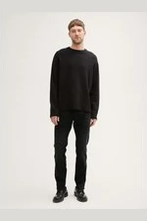 TOM TAILOR Herren TTJOSH Regular Slim Jeans FREEF!T®, grau, Uni, Gr. 33/32, baumwolle