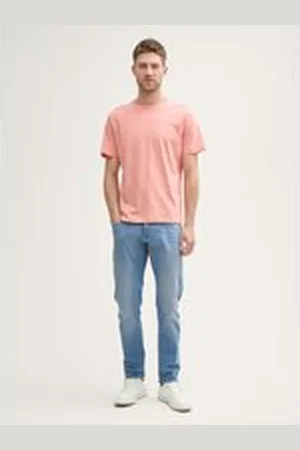TOM TAILOR Herren TTTapered Jeans, blau, Uni, Gr. 33/36, baumwolle