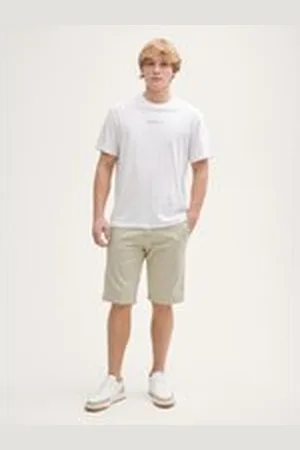 TOM TAILOR Herren Regular Fit Chino Shorts, braun, Uni, Gr. XXL, baumwolle