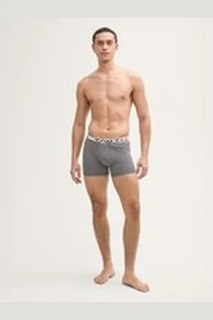 TOM TAILOR Herren Mittellange Boxer im 2er-Pack, blau, Print, Gr. S/4, baumwolle