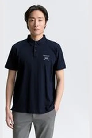 TOM TAILOR Herren Piqué Poloshirt mit Stretch, blau, Uni, Gr. XL, baumwolle