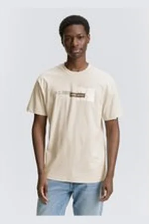 TOM TAILOR Herren Relaxed Fit T-Shirt mit Print, grau, Uni, Gr. XXL, baumwolle