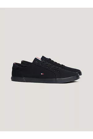 Tommy Hilfiger Lace-up-Sneaker aus Canvas