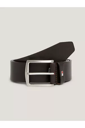 Tommy Hilfiger Denton Ledergürtel mit Flag-Logo