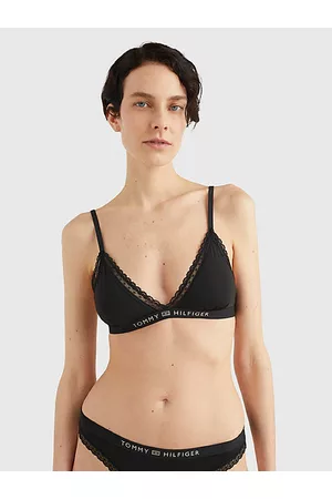 Tommy Hilfiger Ungefütterter Triangel-BH mit Spitze