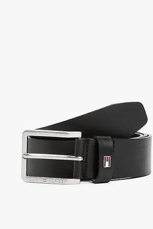 Tommy Hilfiger Ledergürtel mit quadratischer Schnalle