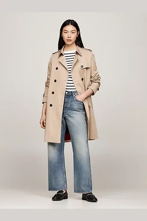 Tommy Hilfiger Wasserabweisender Slim Fit Trenchcoat