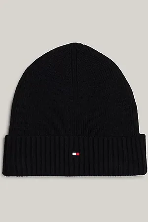 Tommy Hilfiger Hilfiger Flag Beanie mit Kaschmir