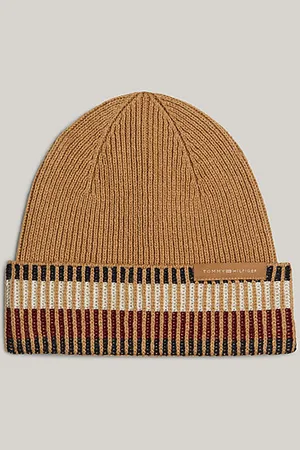 Tommy Hilfiger Corporate Strick-Beanie aus Wollmix