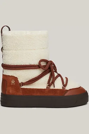 Tommy Hilfiger Schneestiefel zum Schnüren mit warmem Futter