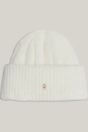 Tommy Hilfiger Beanie aus Alpaka-Wollmix mit TH-Monogramm