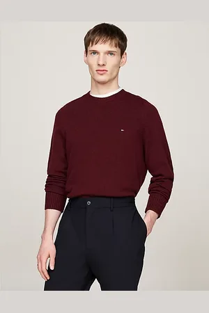 Tommy Hilfiger Pullover aus reiner Wolle
