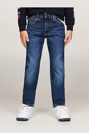 Tommy Hilfiger Straight Jeans mit Mid-Wash und Fade-Effekt