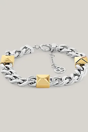 Tommy Hilfiger Zweifarbiges Panzerarmband