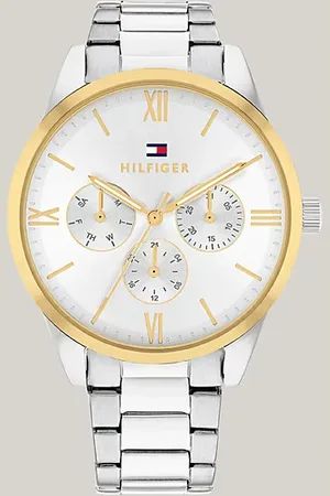 Tommy Hilfiger Rosévergoldete Edelstahl-Armbanduhr
