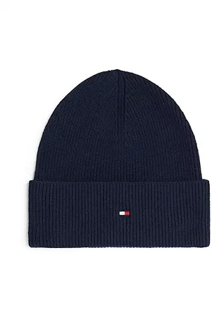 Tommy Hilfiger Essential Flag-Beanie mit Kaschmir