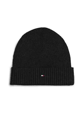 Tommy Hilfiger Hilfiger Flag Beanie mit Kaschmir