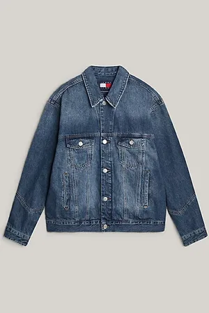Tommy Hilfiger TJ x Game Day Relaxed Fit Jeansjacke mit Fade-Effekt