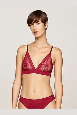Tommy Hilfiger Ungefütterter Triangel-BH aus Spitze
