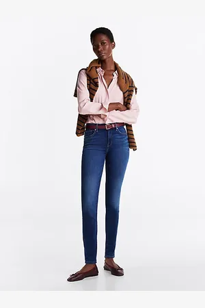 Tommy Hilfiger Como Skinny Jeans mit Mid Rise und Fade-Effekt