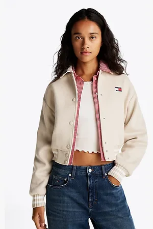 Tommy Hilfiger Varsity Cropped Fit Bomberjacke