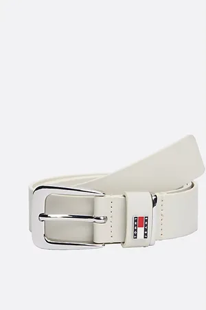 Tommy Hilfiger Ledergürtel mit Emblem an Gürtelschlaufe