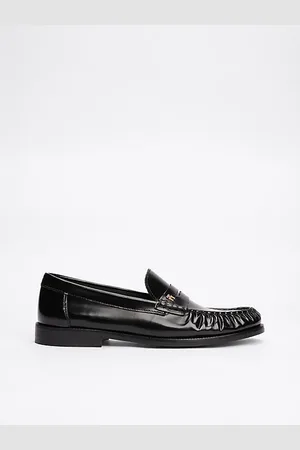 Tommy Hilfiger Leder-Loafer mit TH-Monogramm