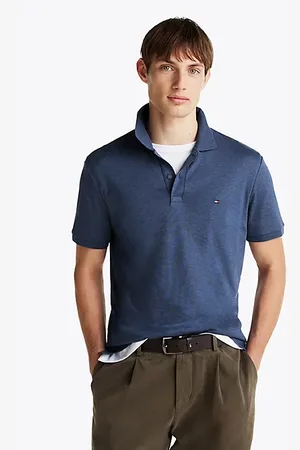 Tommy Hilfiger Regular Fit Poloshirt auf Liquid Cotton