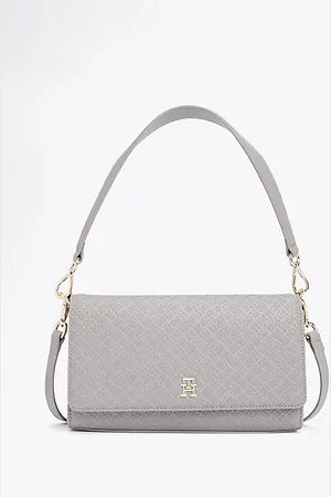 Tommy Hilfiger Schultertasche mit tiefgeprägten TH-Monogrammen