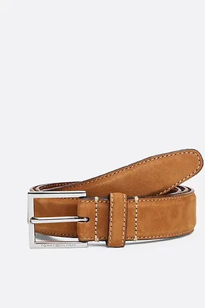 Tommy Hilfiger Ledergürtel mit eckiger Schnalle