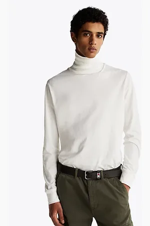 Tommy Hilfiger Slim Fit Langarmshirt mit Rollkragen