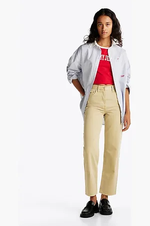 Tommy Hilfiger Layla Slim Straight Leg Jeans mit hohem Bund