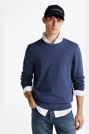 Tommy Hilfiger Pullover mit Flag-Stickerei
