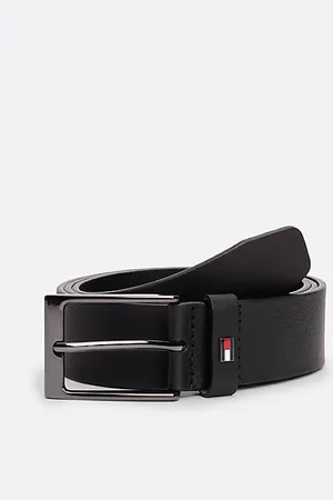 Tommy Hilfiger Ledergürtel mit gleichfarbiger Schnalle