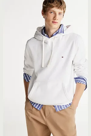 Tommy Hilfiger Hoodie mit Druckknöpfen und Logo