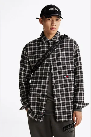 Tommy Hilfiger Kariertes Relaxed Fit Flanellhemd