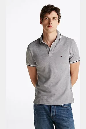 Tommy Hilfiger Slim Fit Poloshirt mit Kontrast-Detail