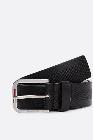 Tommy Hilfiger Ledergürtel mit verlängerter Flag