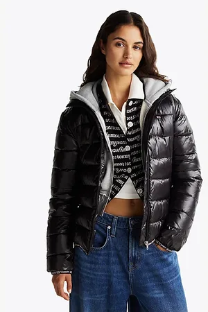 Tommy Hilfiger Puffer-Jacke mit Hochglanz-Finish