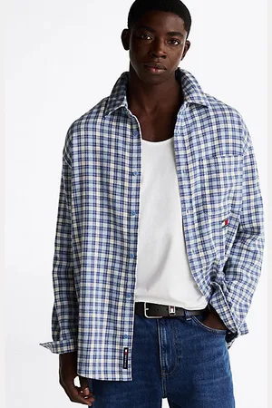 Tommy Hilfiger Kariertes Relaxed Fit Flanellhemd
