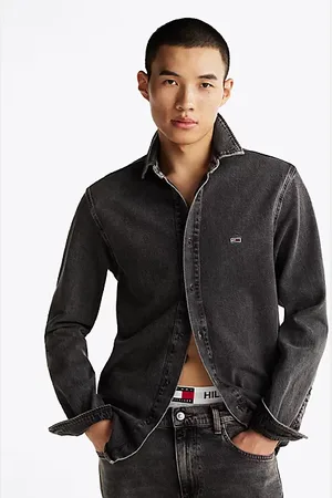 Tommy Hilfiger Regular Fit Denim-Overshirt mit Fade-Effekt