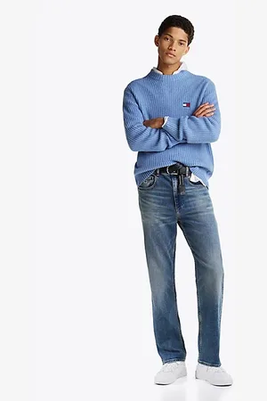 Tommy Hilfiger Regular Straight Leg Jeans mit Whisker-Effekt