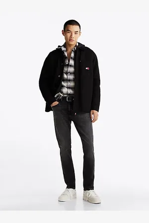 Tommy Hilfiger Austin Slim Tapered Jeans in Schwarz