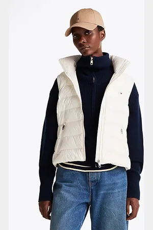 Tommy Hilfiger Wasserabweisende Hochglanz-Daunenweste